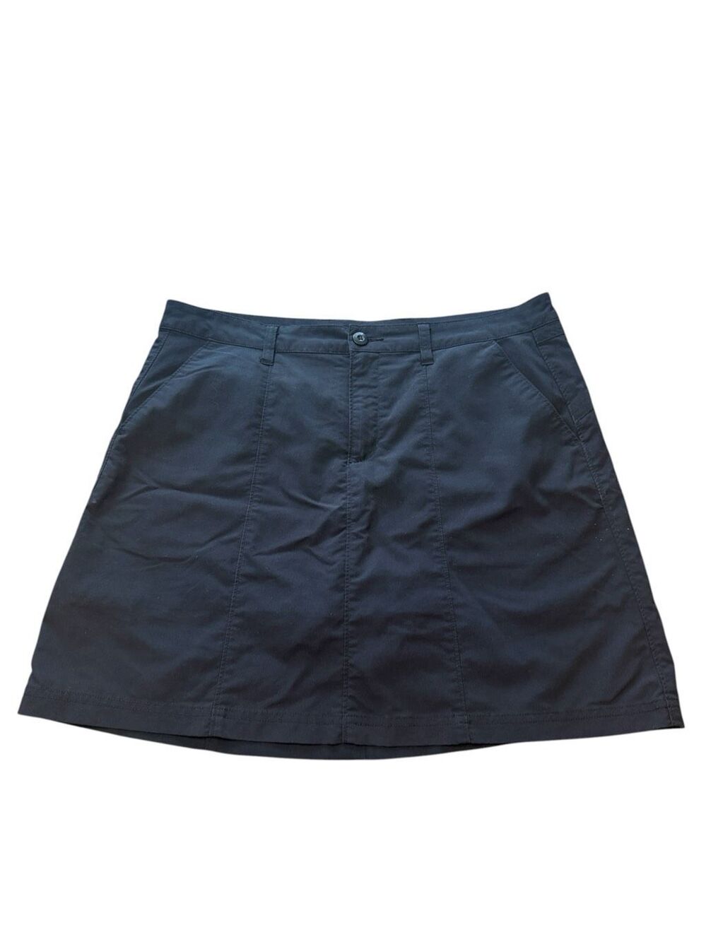 PATAGONIA Womens 14 Inter Continental Hideaway Skirt Liner Black Skort Travel